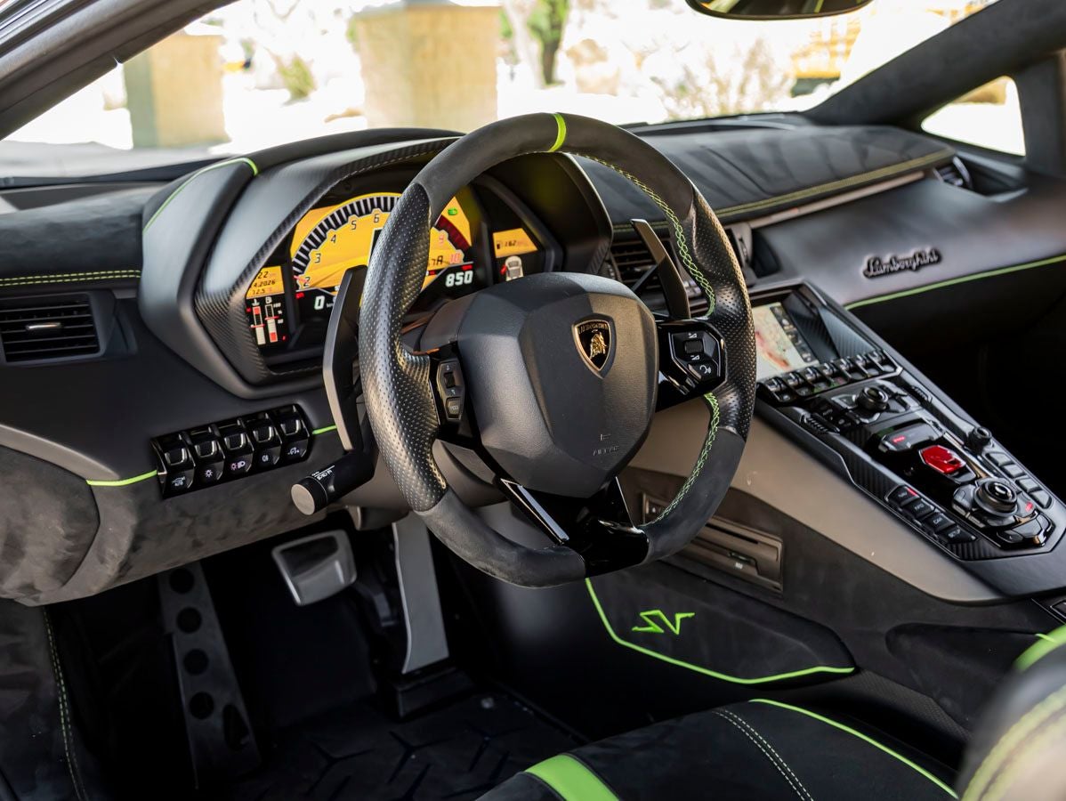 2017 Lamborghini Aventador SV LP750-4 SuperVeloce