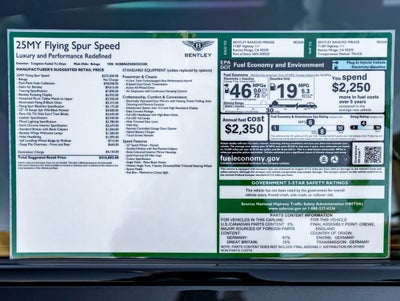 2025 Bentley Flying Spur Speed