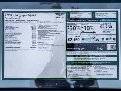 2027 Bentley Flying Spur Speed