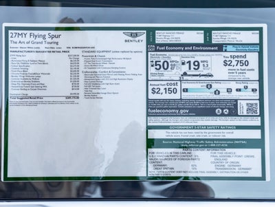 2027 Bentley Flying Spur Base