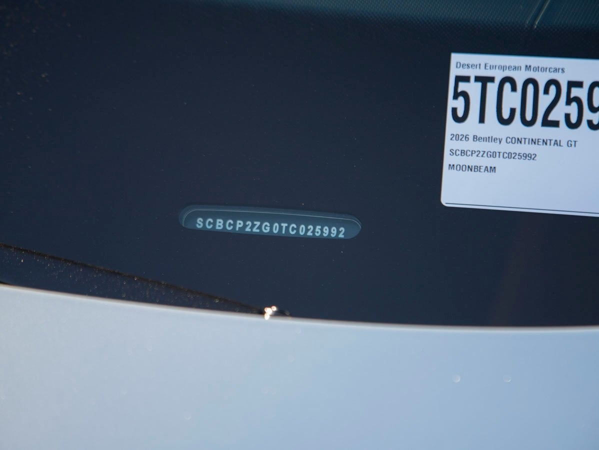 2026 Bentley Continental GT Base