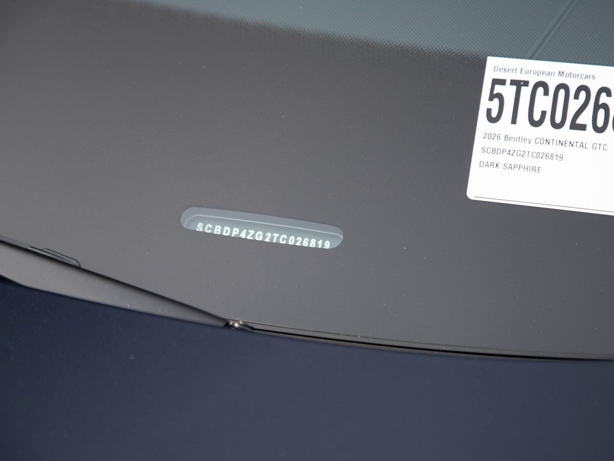 2026 Bentley Continental GTC Base