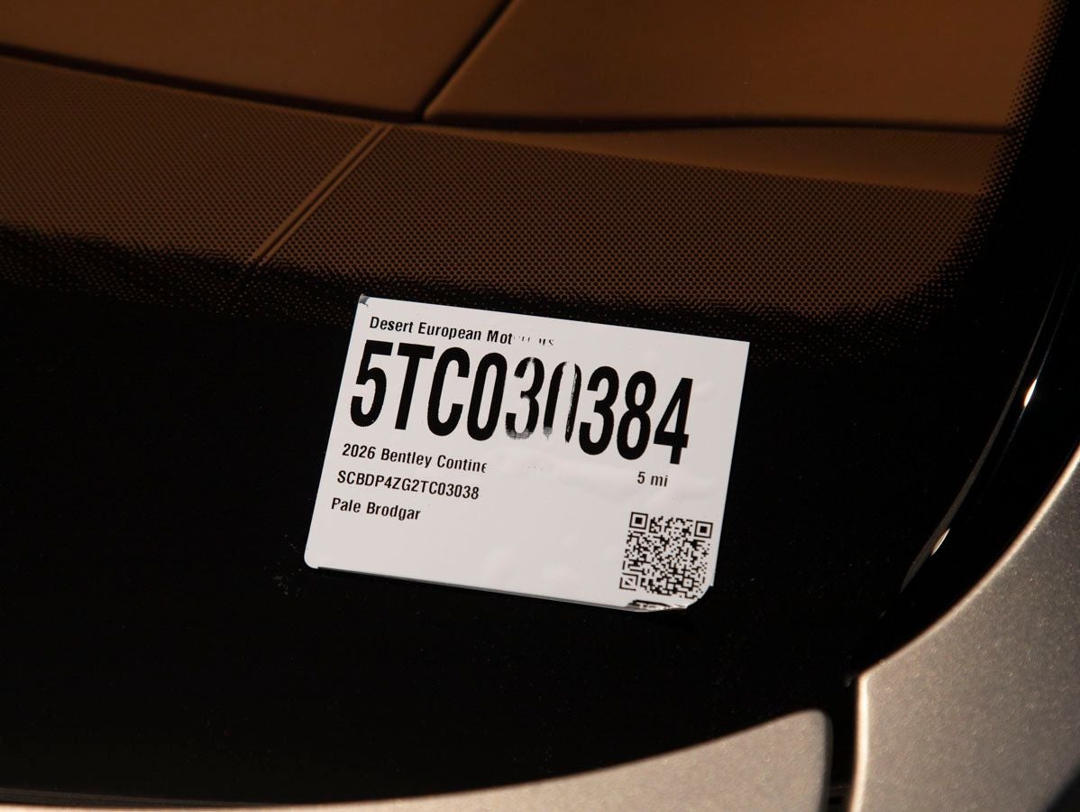 2026 Bentley Continental GTC V8 S