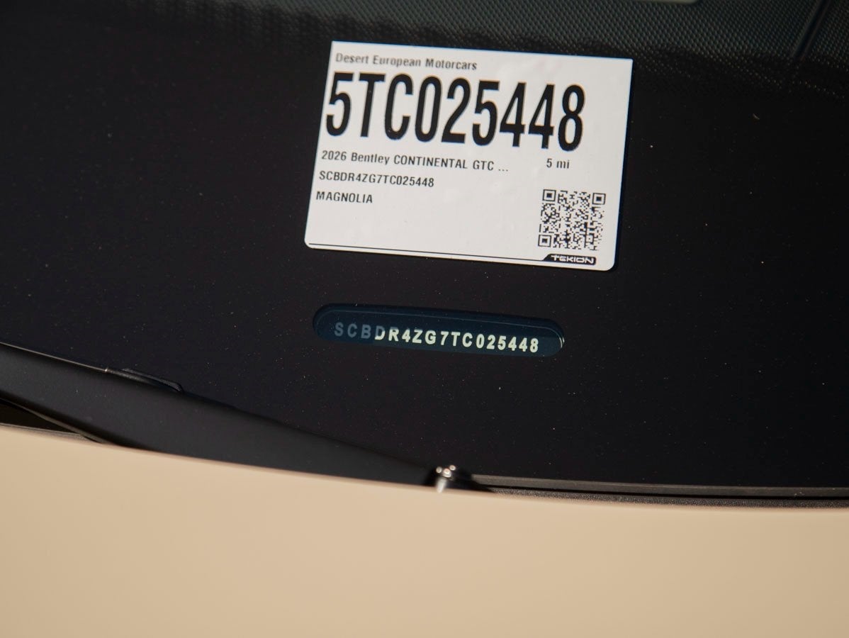 2026 Bentley Continental GTC Mulliner