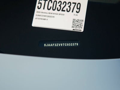 2026 Bentley Bentayga Speed