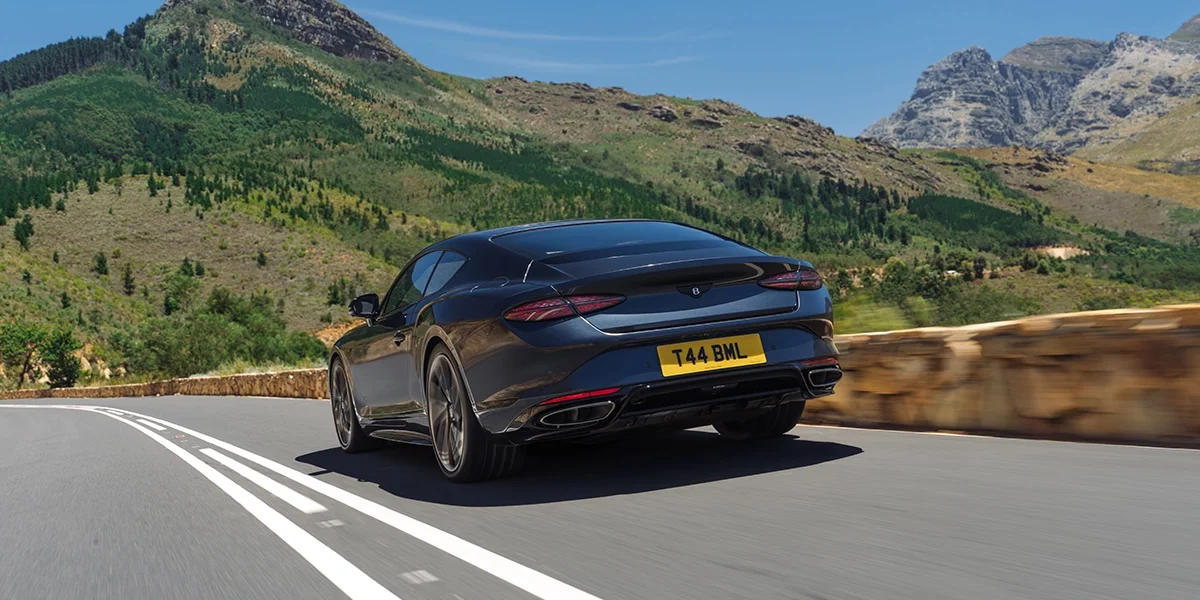 Side profile view of 2026 Bentley Continental GT S.