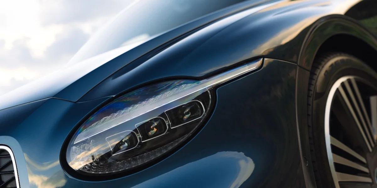 Exterior view of 2027 Bentley Flying Spur.