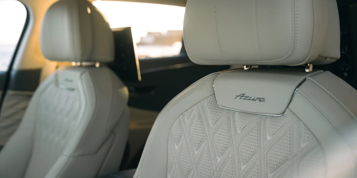 Interior of 2027 Bentley Flying Spur.