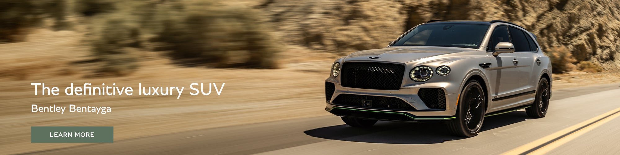 Bentley Bentayga Banner