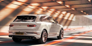 Bentayga Hybrid Back View in Rancho Mirage CA