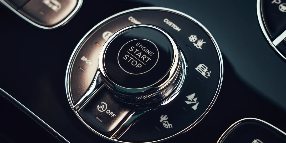 Bentley Bentayga Drive Dynamics selector